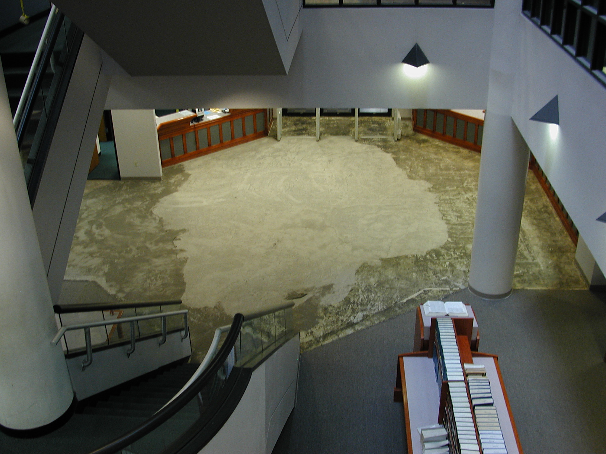 library floor