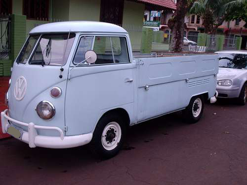 vw type 2 pickup just found this wacky combi van 