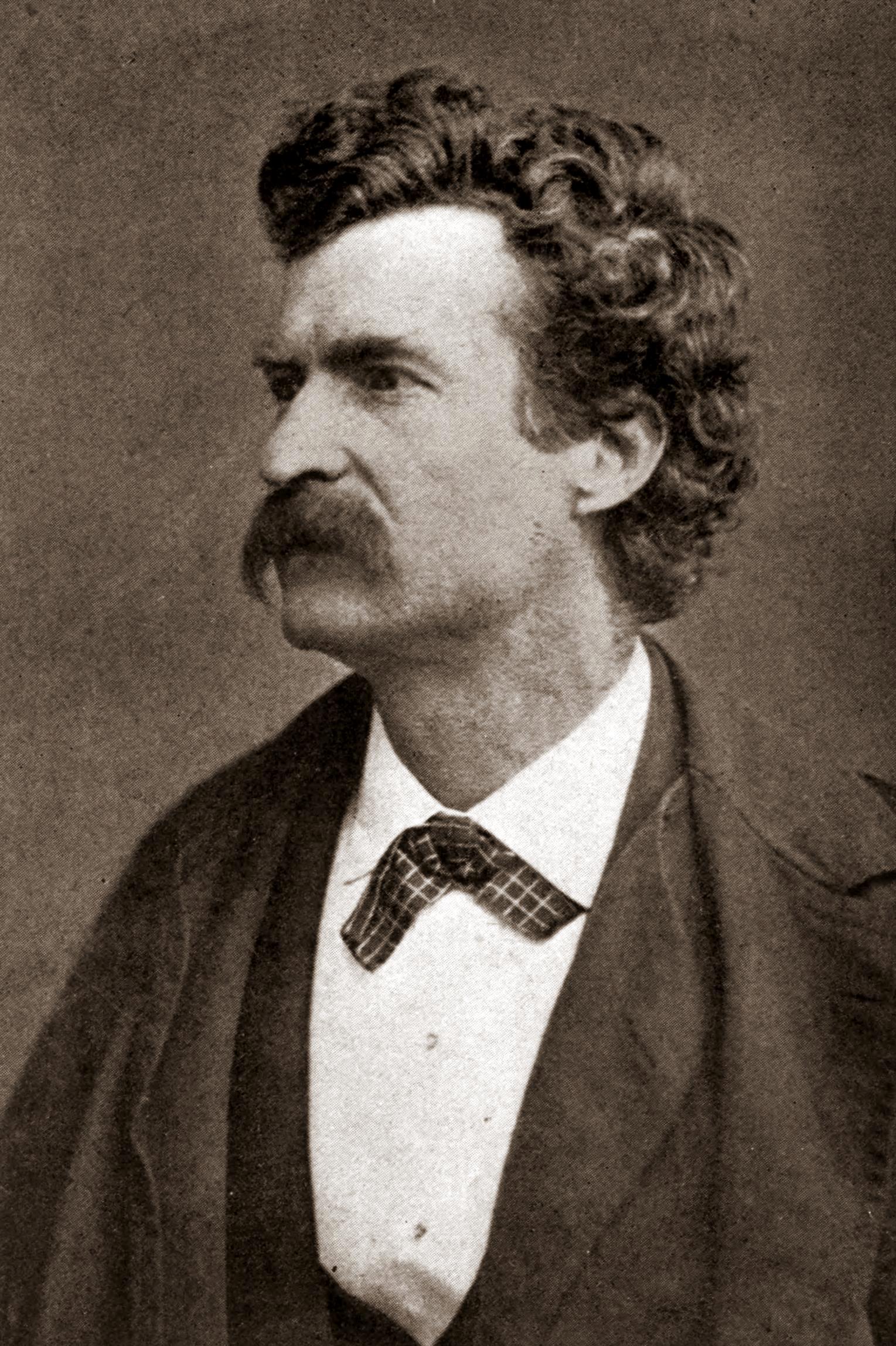 Stunning Image of Mark Twain in 1875 