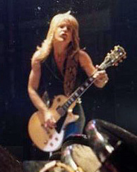 Rhoads performing in 1980