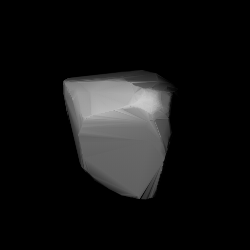 Description de l'image 001446-asteroid shape model (1446) Sillanpää.png.