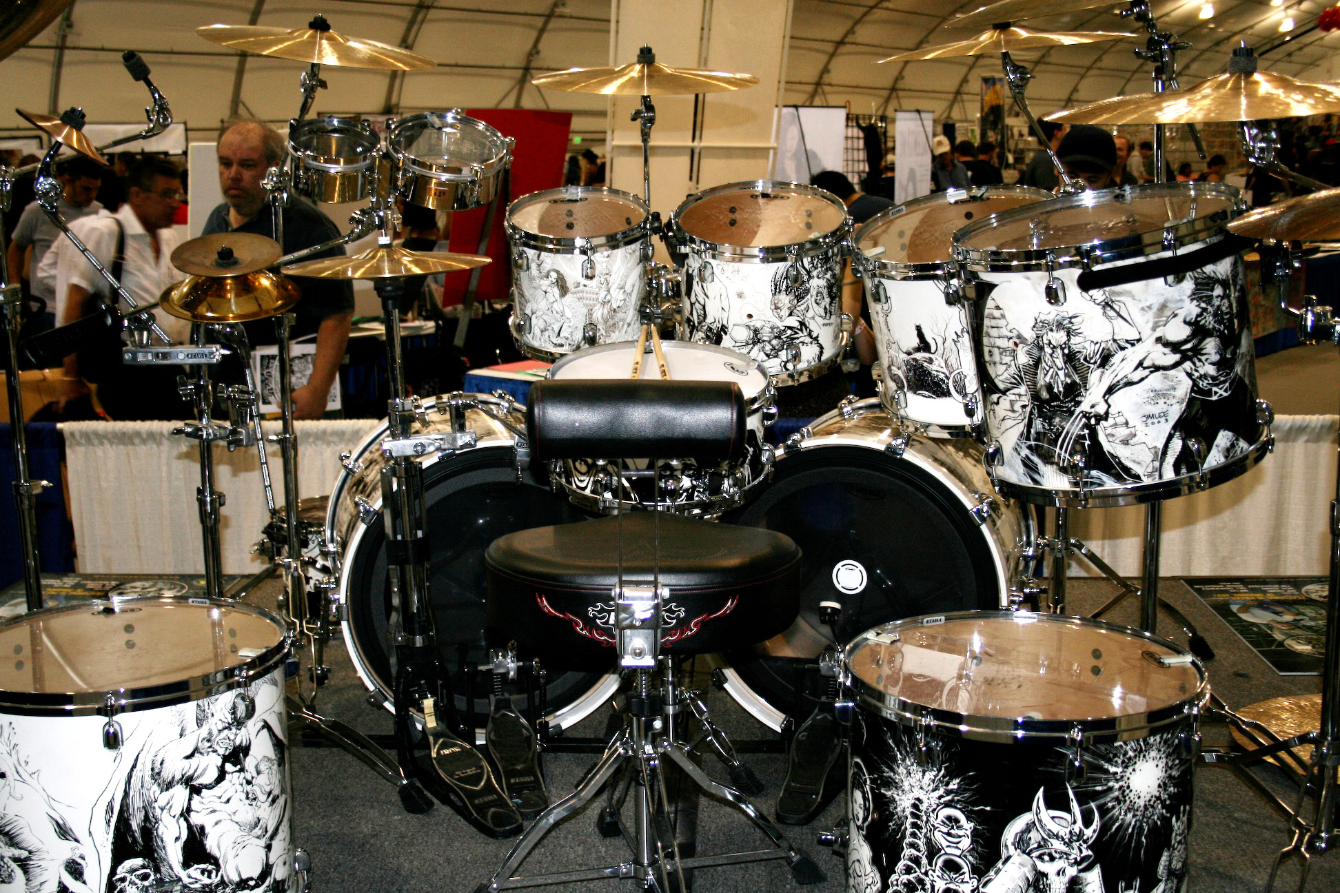 File:John Dolmayan39;s Drum Kit @ SuperCon 2007.jpg  Wikipedia, the 