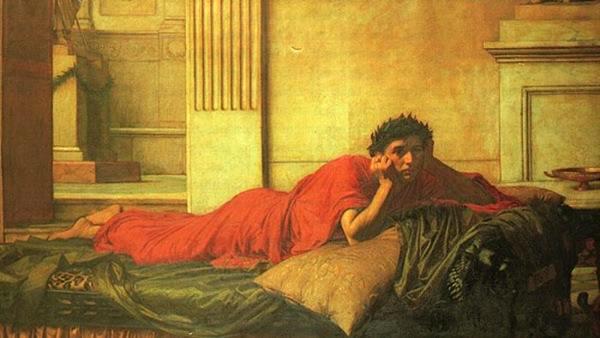 Arquivo: John William Waterhouse - O Remorso do imperador Nero após o assassinato de seu Mother.JPG