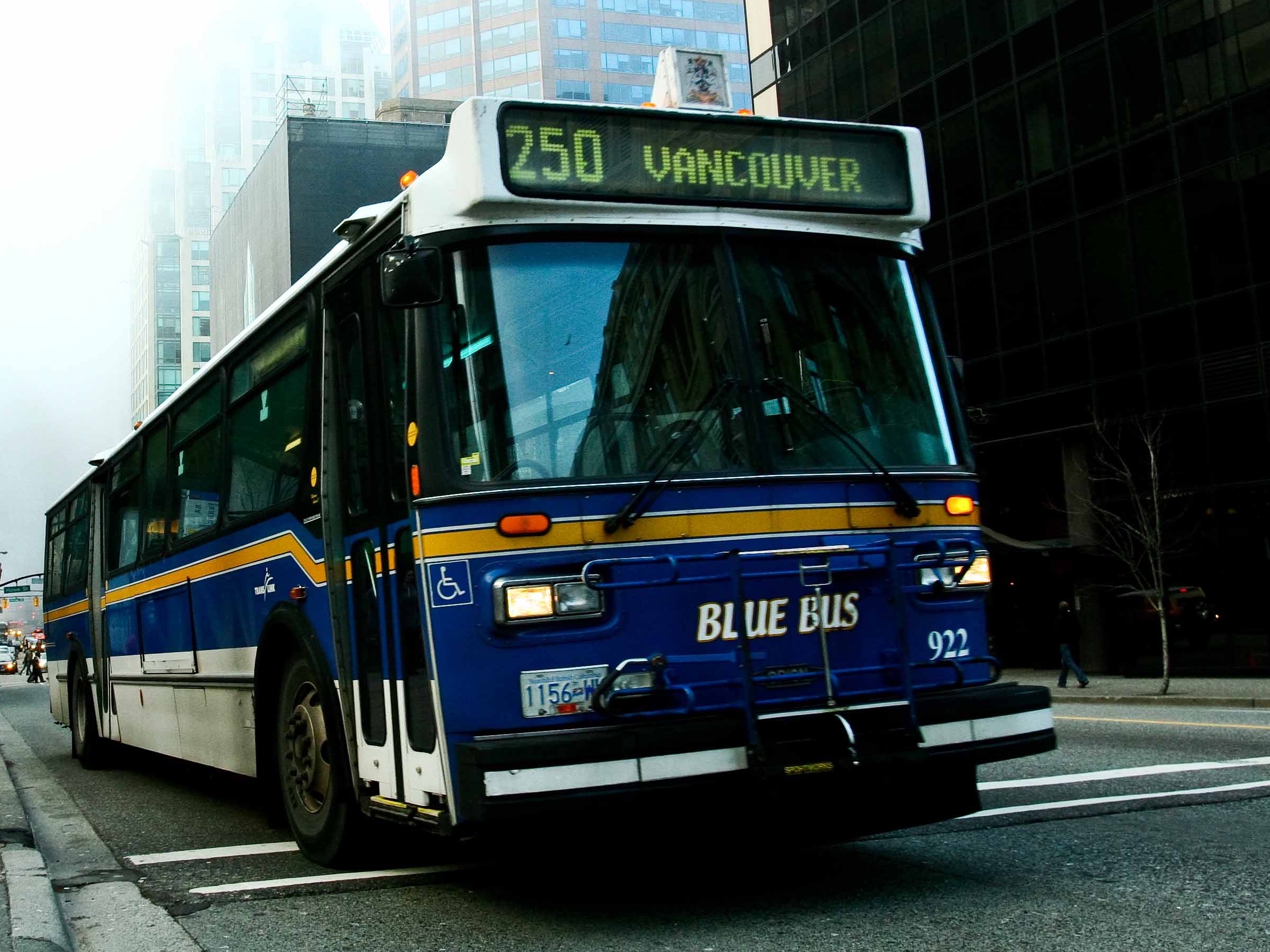 Bus Blue