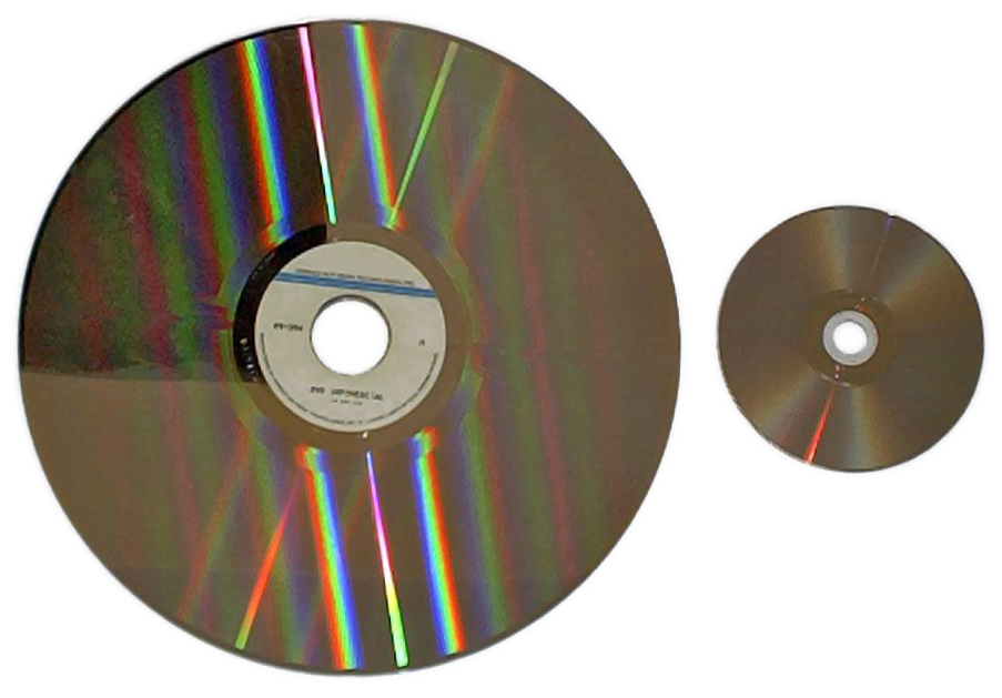Laser disk vs DVD disk