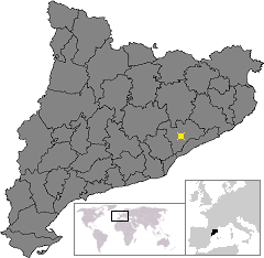 Les Franqueses del Vallès – Mappa