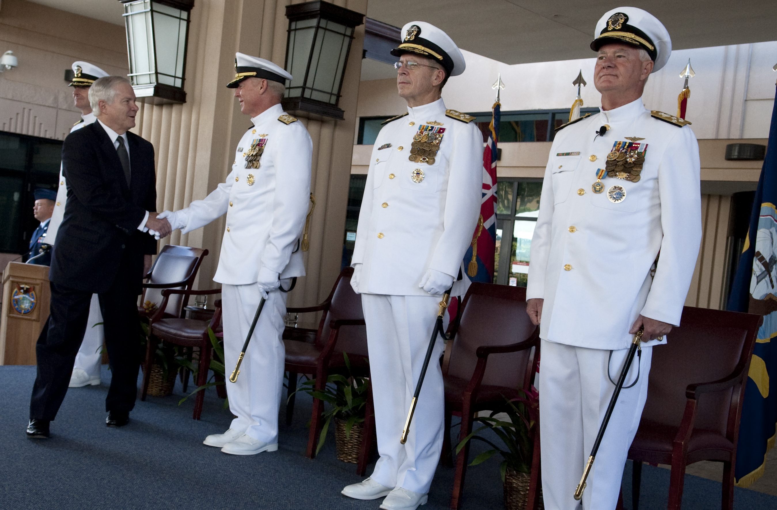 Dress Whites at of Full a uniforms for Command Ceremony worn shoes Change