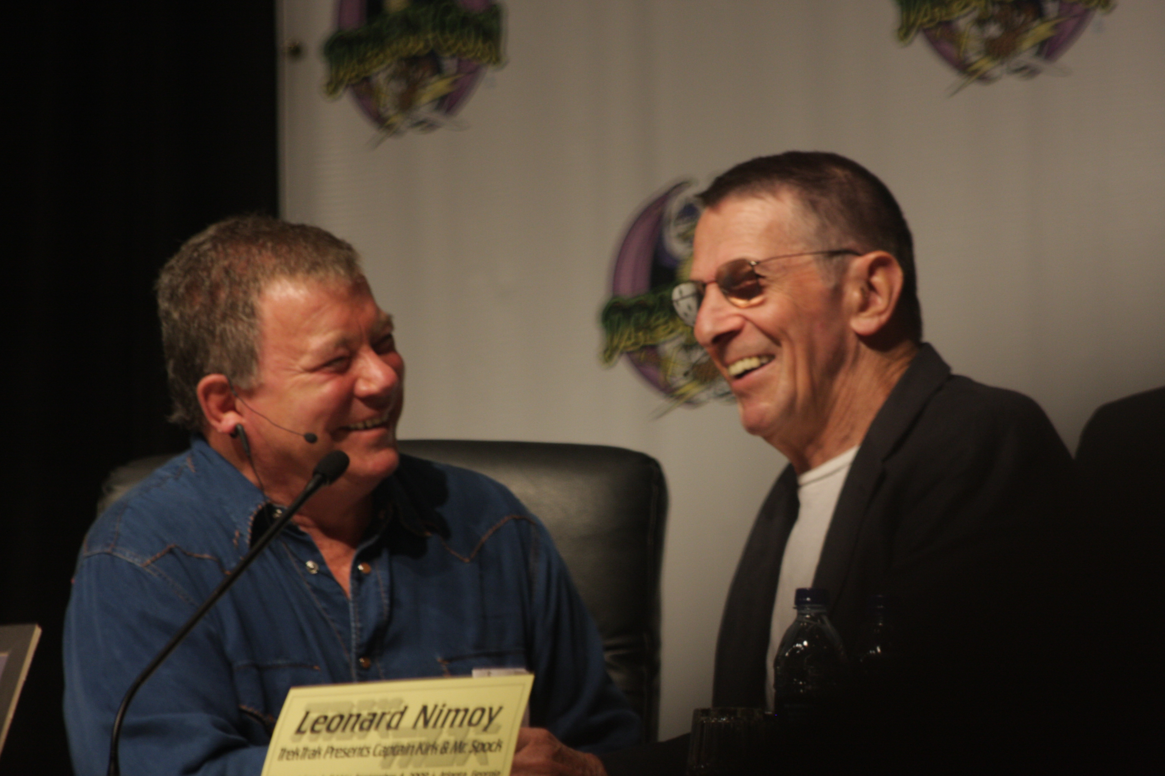 William Shatner & Leonard Nimroy