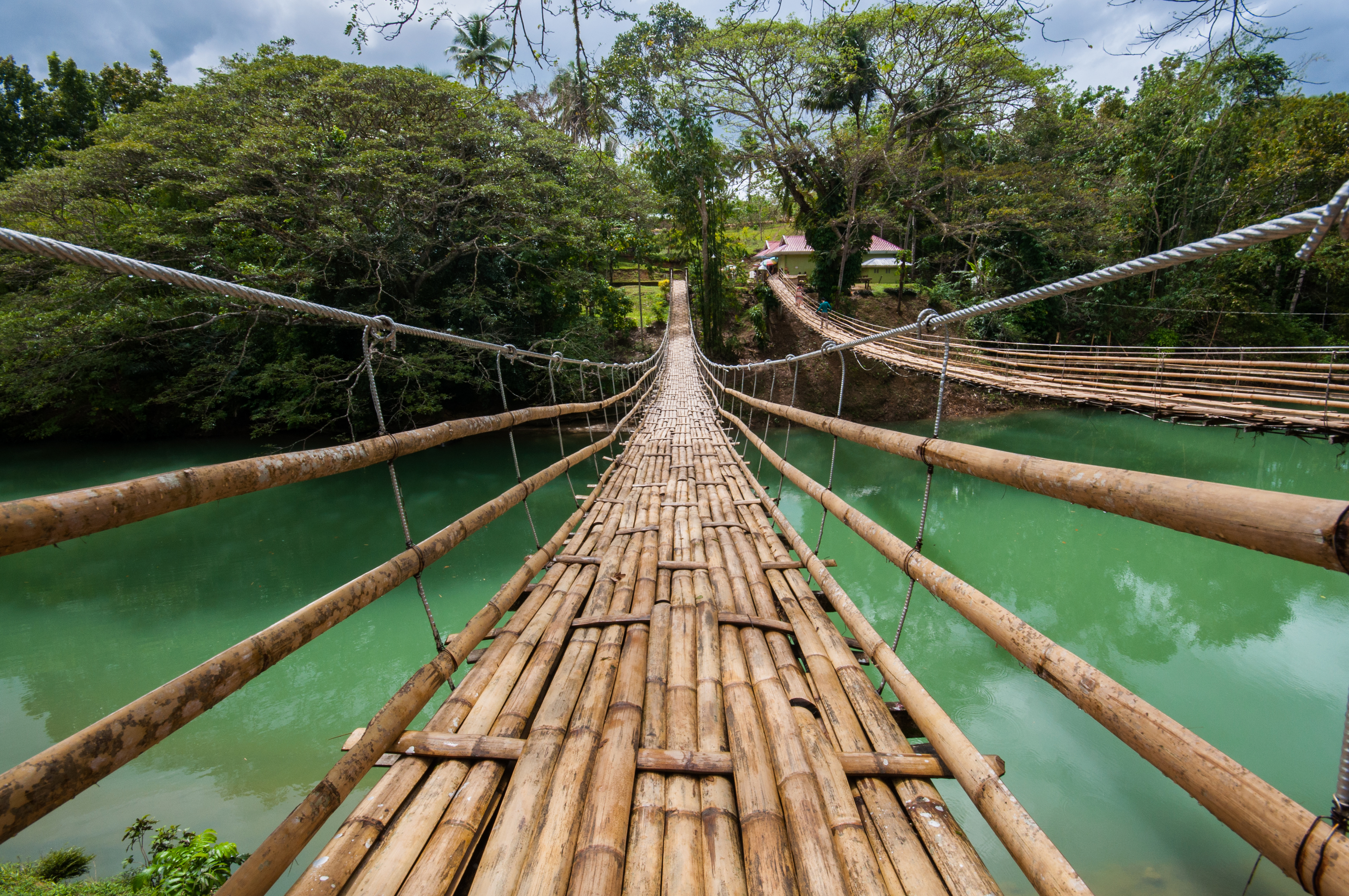 Bohol swinging bridge