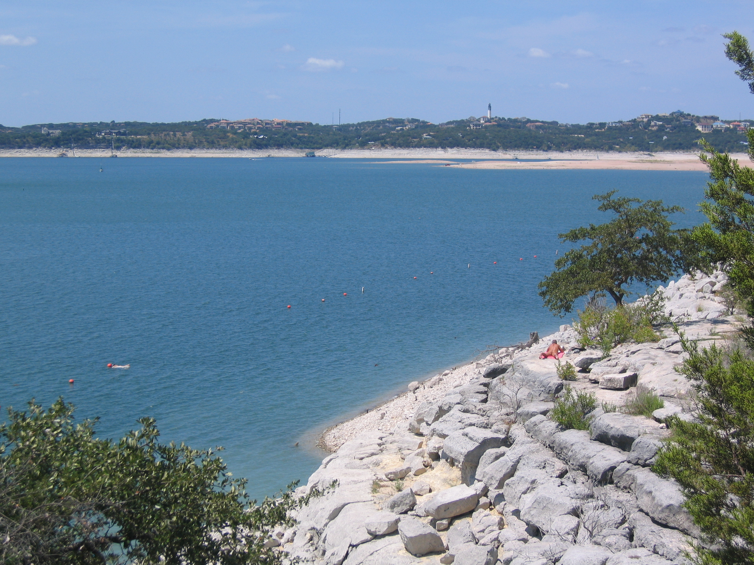 ... to visit Hippie Hollow, Austinâ€™s clothing-optional swimming spot