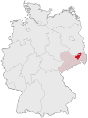 Circondario di Kamenz – Localizzazione