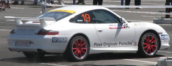 FileRaliul Clujului Cora 2007 H I Cristea si B Iancu pe Porsche 996 GT3 RS