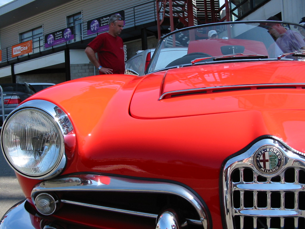 Alfa Romeo Giulia Spider front.