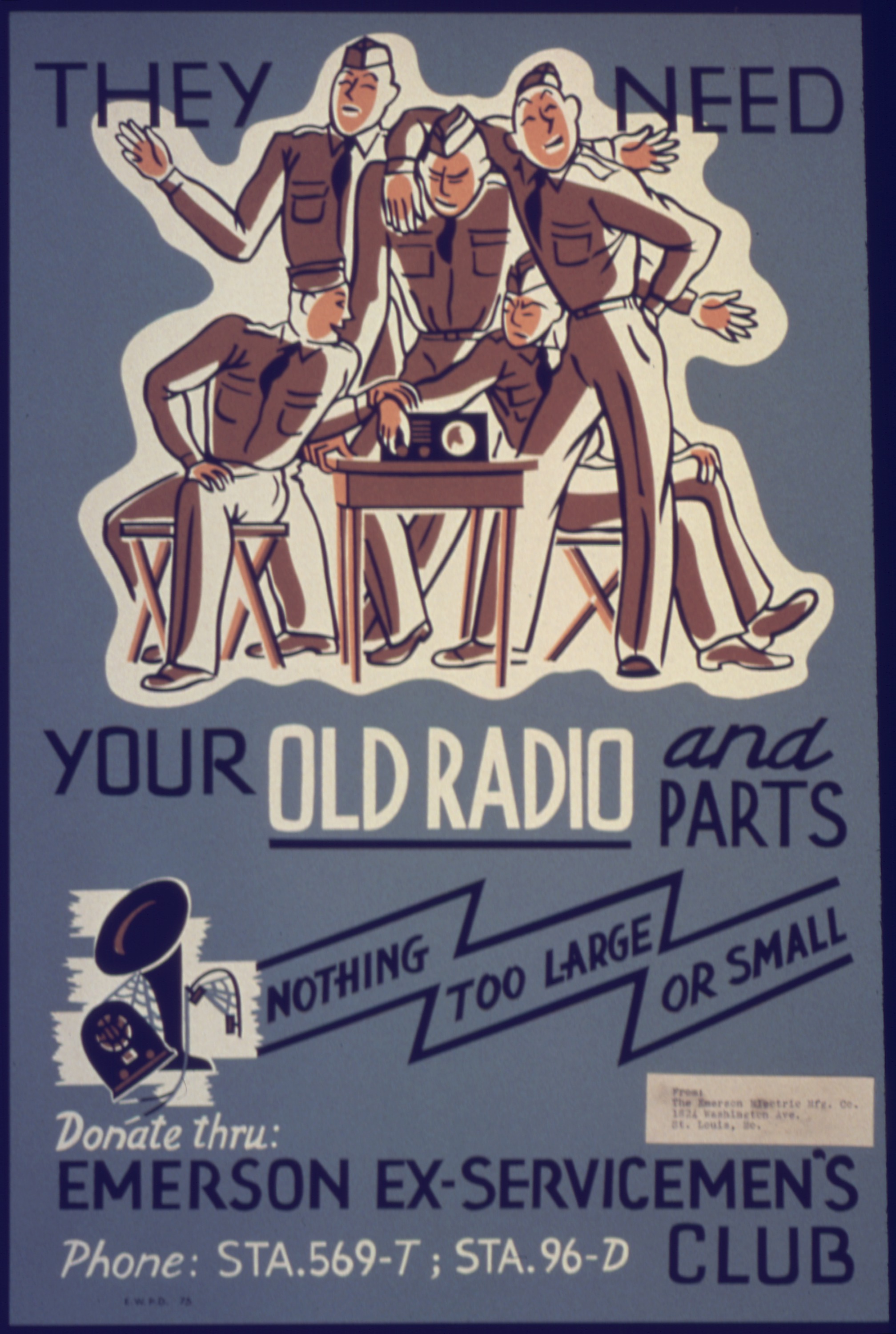 old radio parts