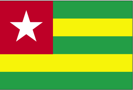 Flag of Togo (WFB 2004)