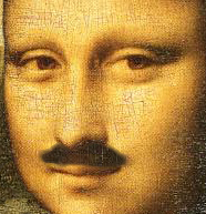 Mona Lisa with Moustache