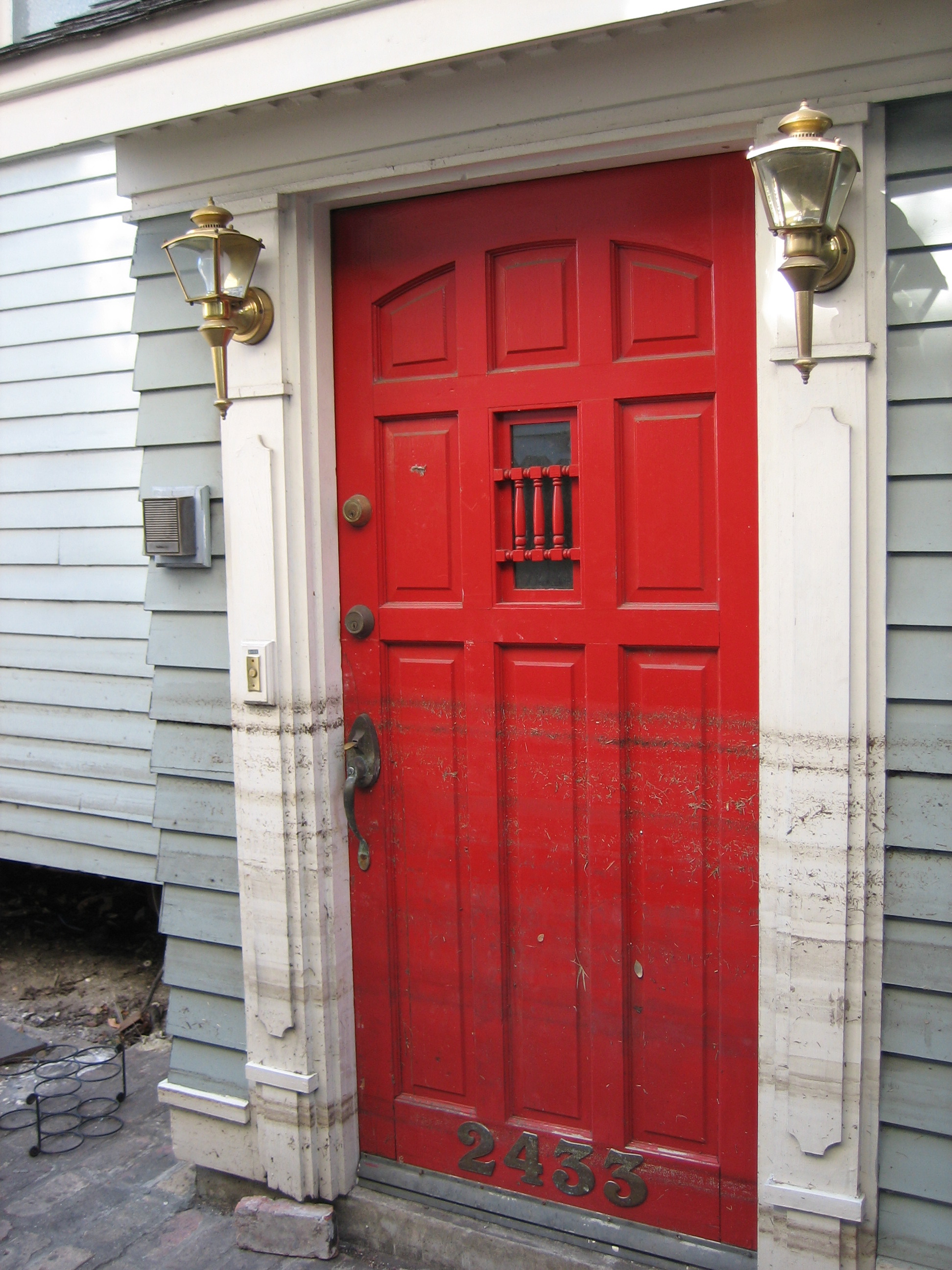 House Red Door