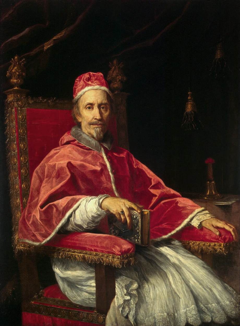 carlo maratta portrait of pope clement ix wga 