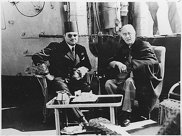 King Farouk & Franklin D. Roosevelt