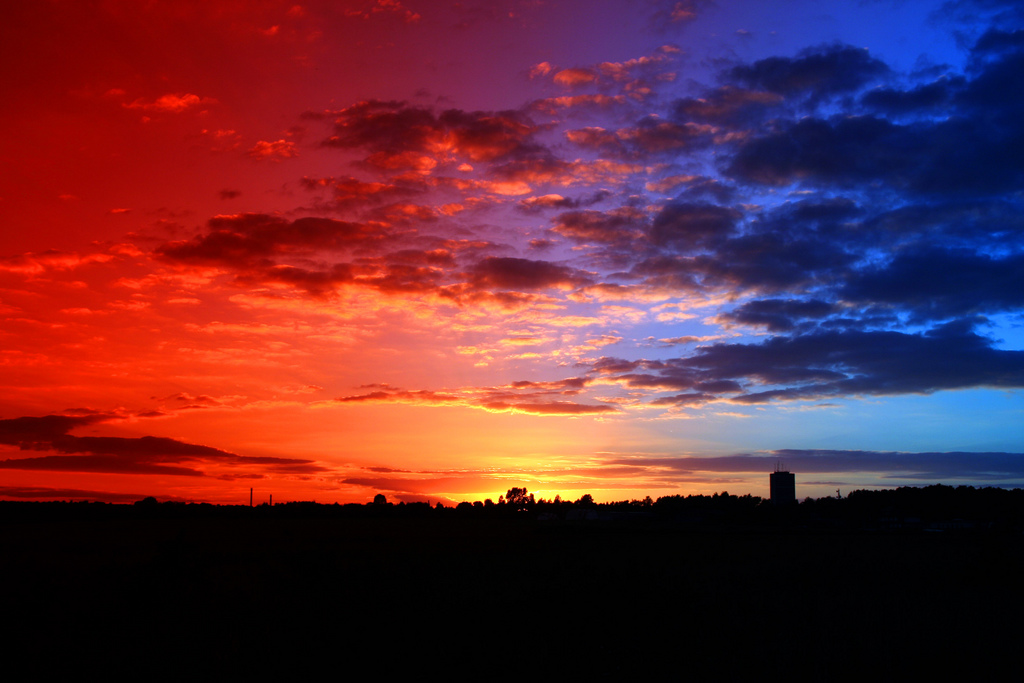 Blue Sunset Pictures