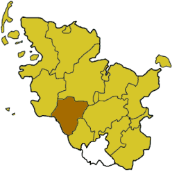 Circondario di Steinburg – Localizzazione