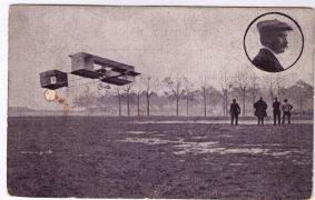 Voisin de Caters pendant la semaine de l'aviation d'Anvers 1909.
