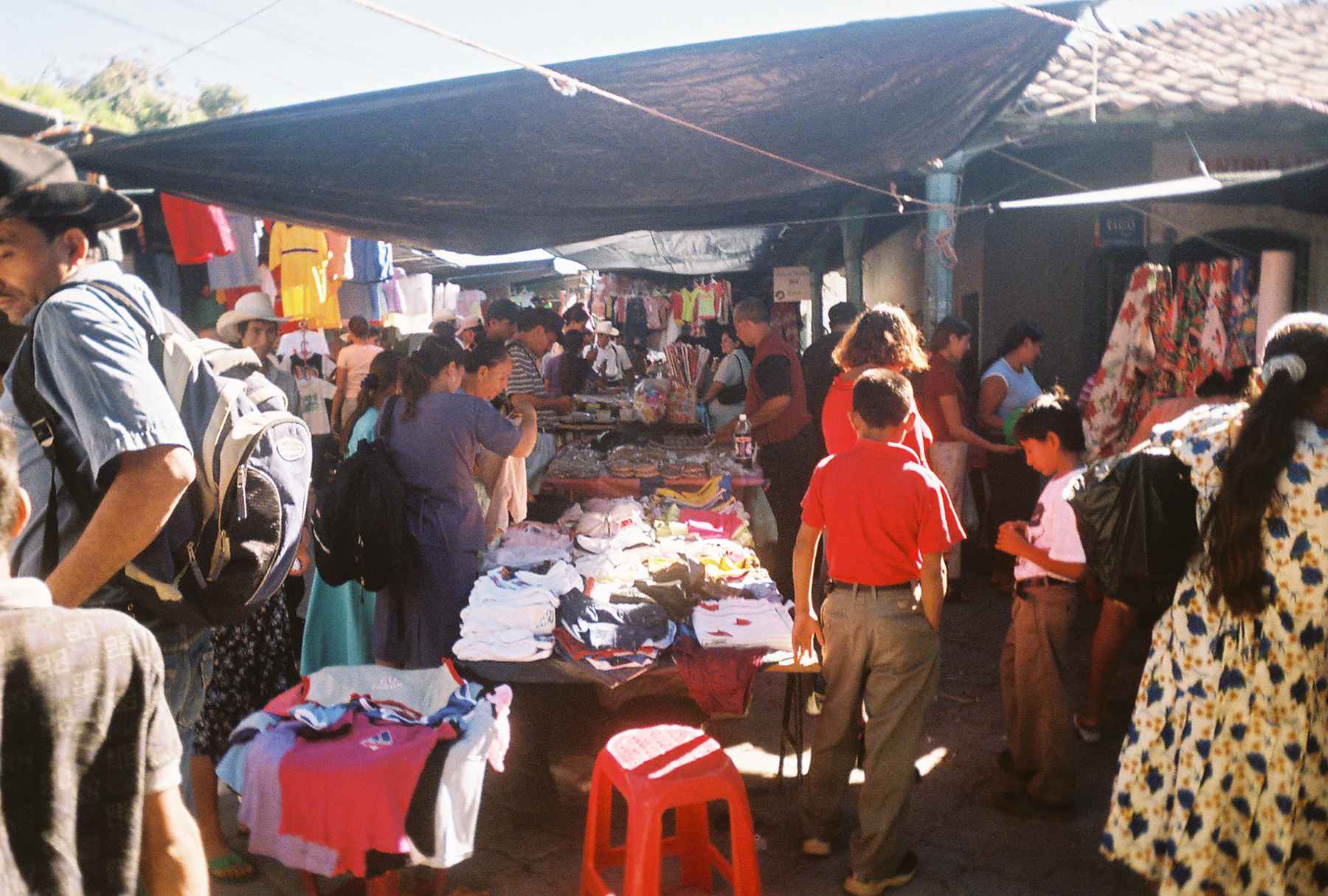A Market in El Salvador