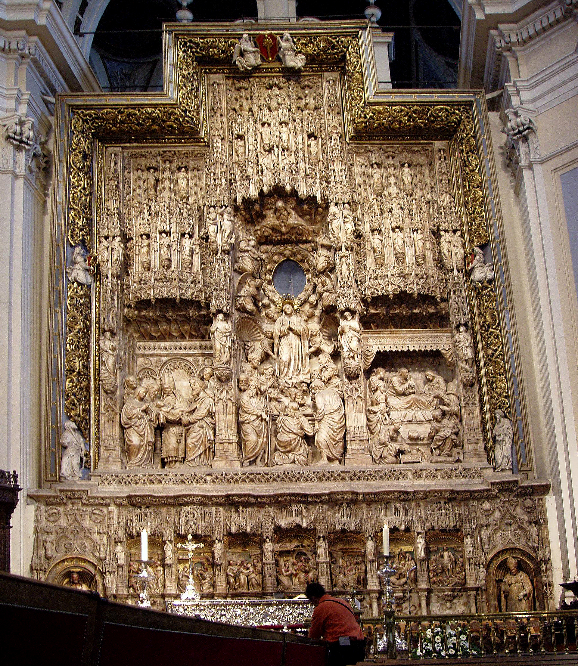 Retablo mayor de la Basílica de Nuestra Señora del Pilar, Zaragoza