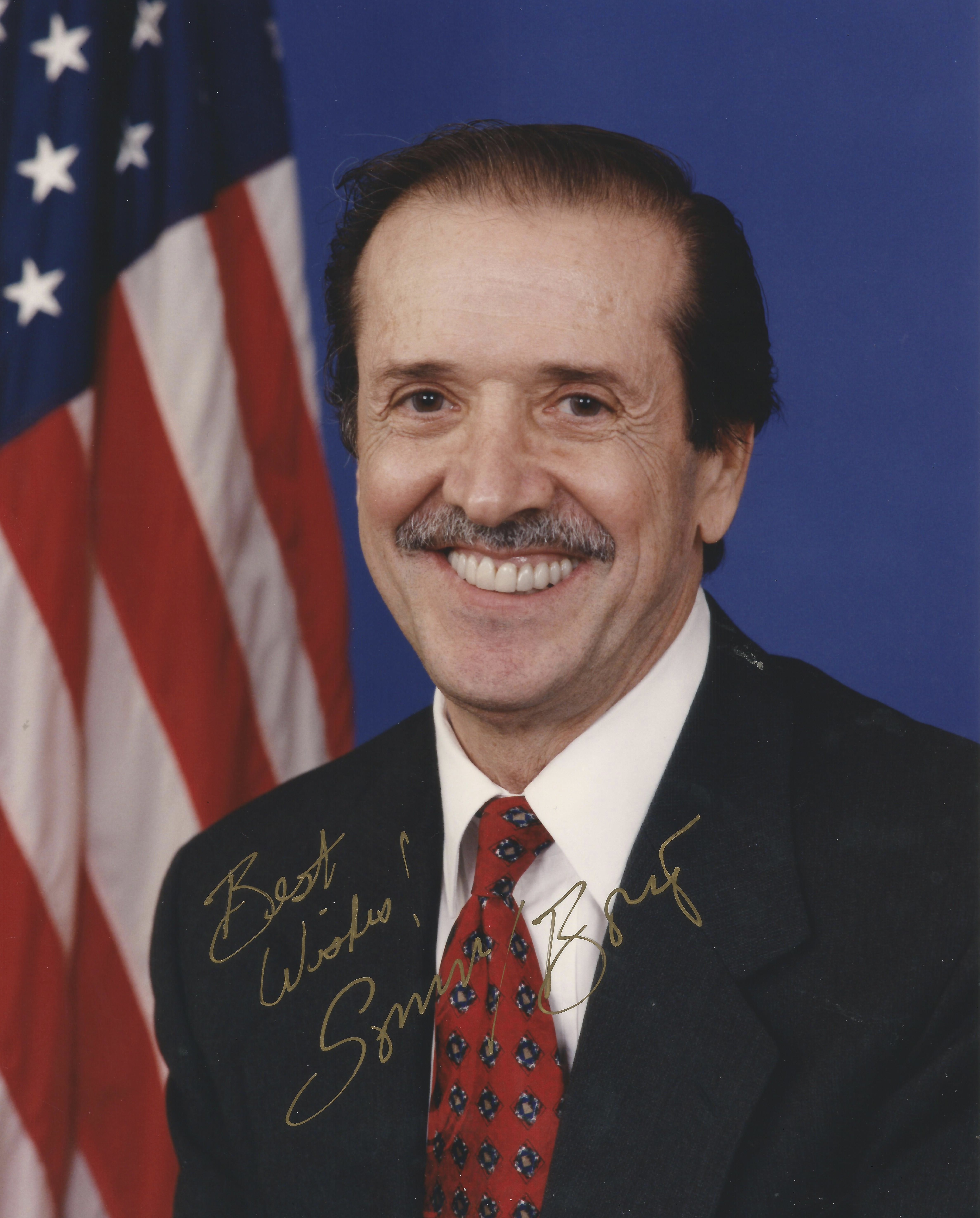 English: US Congressional picture of Sonny Bono