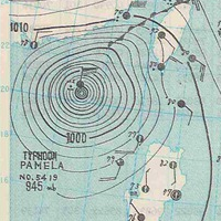 1954年11月5日的天氣圖