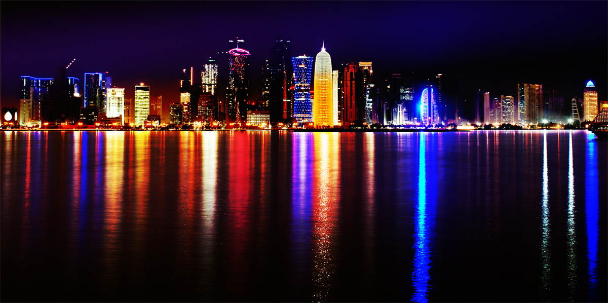 File:Doha Qatar skyline at night Sept 2012.jpg