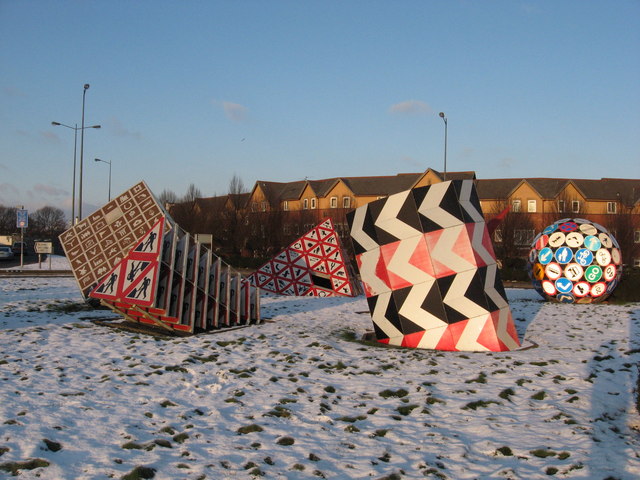 The Magic Roundabout - geograph.org.uk - 1654957