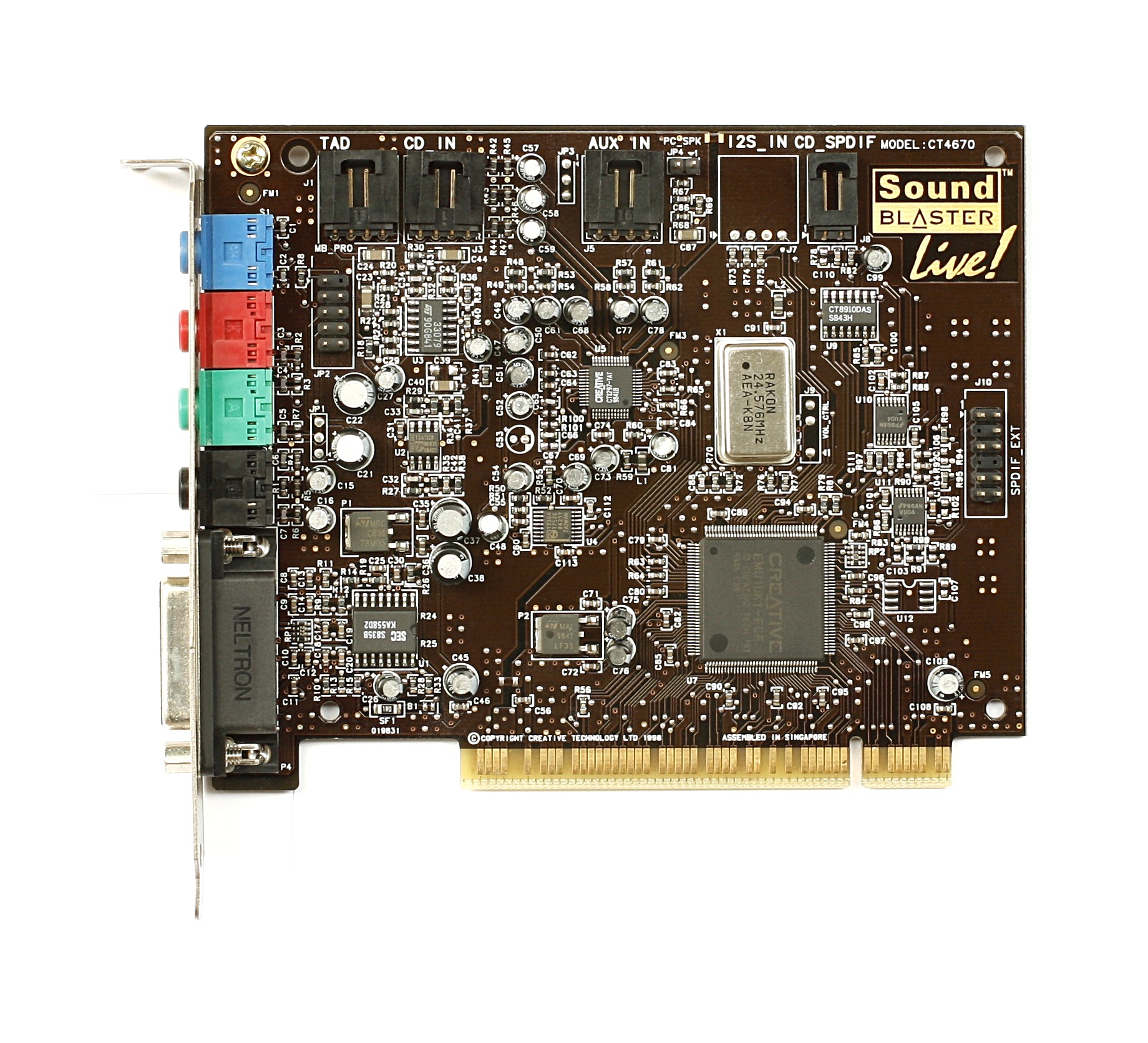 Ct4670 sound blaster live value скачать драйвер