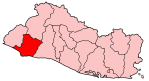 Localização de Sonsonate