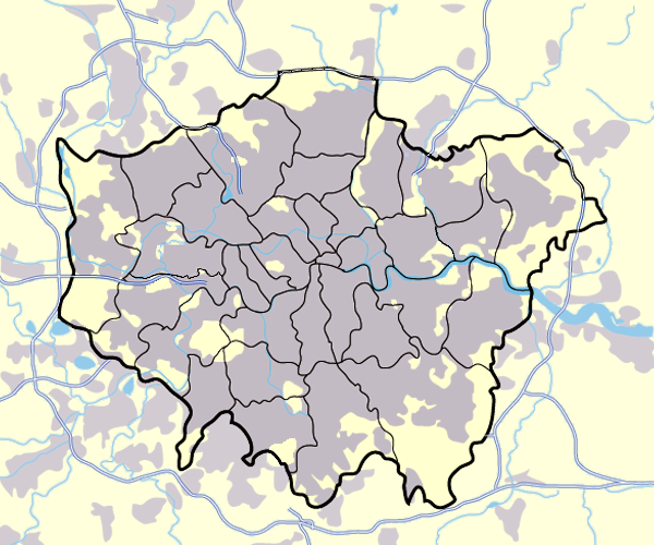 Greater London Outline