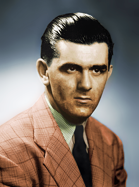 Original title:    Description English: Colourized and restored photo of Maurice Richard Date 23 April 2012 Source Own work Author JonnyThunnder Other versions

