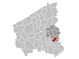 Oostrozebeke în Provincia Flandra de Vest