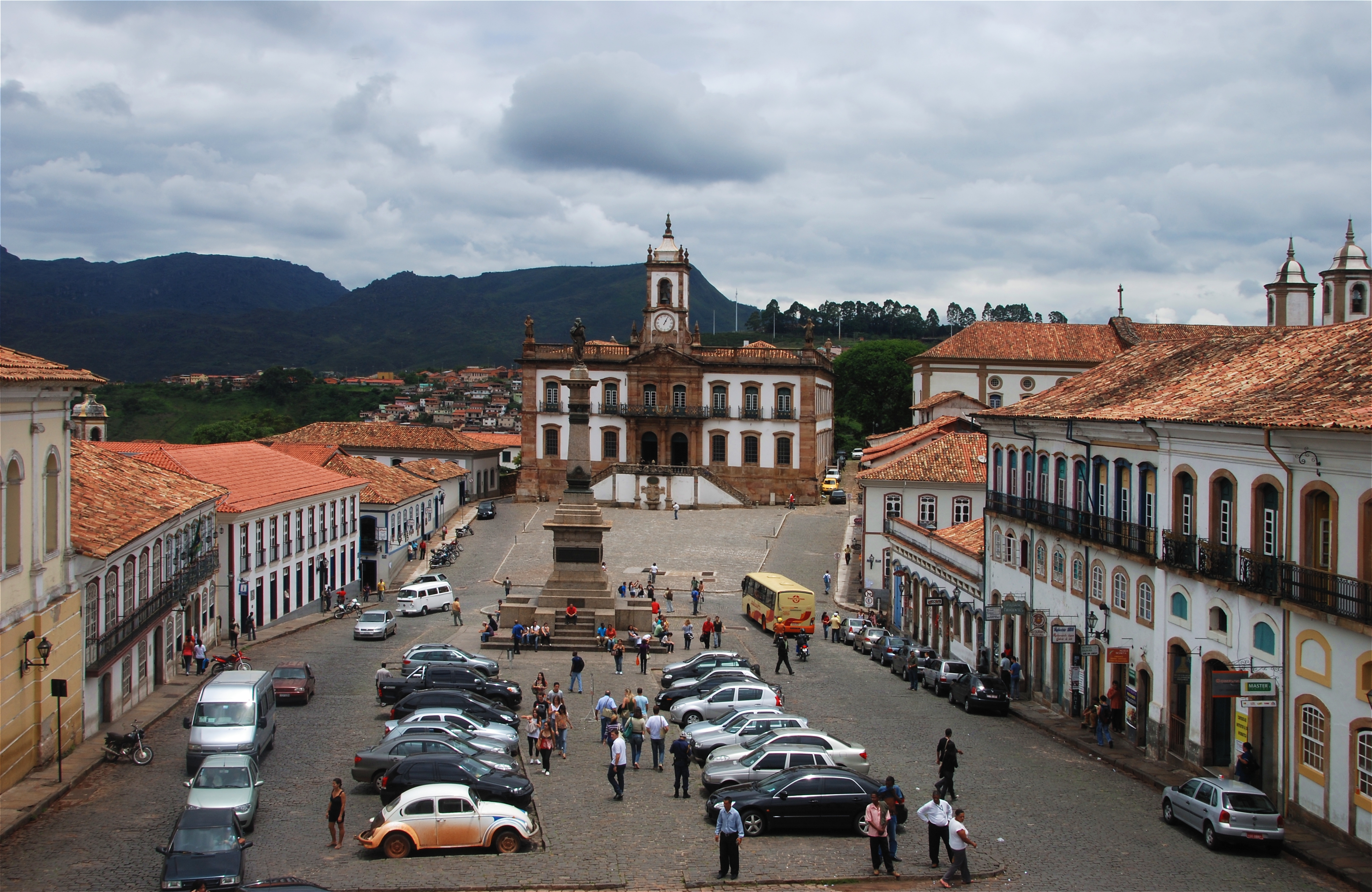 Ouro Preto city in Brazil