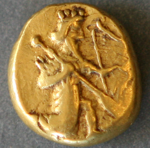 File:Achaemenid coin daric 420BC front.jpg