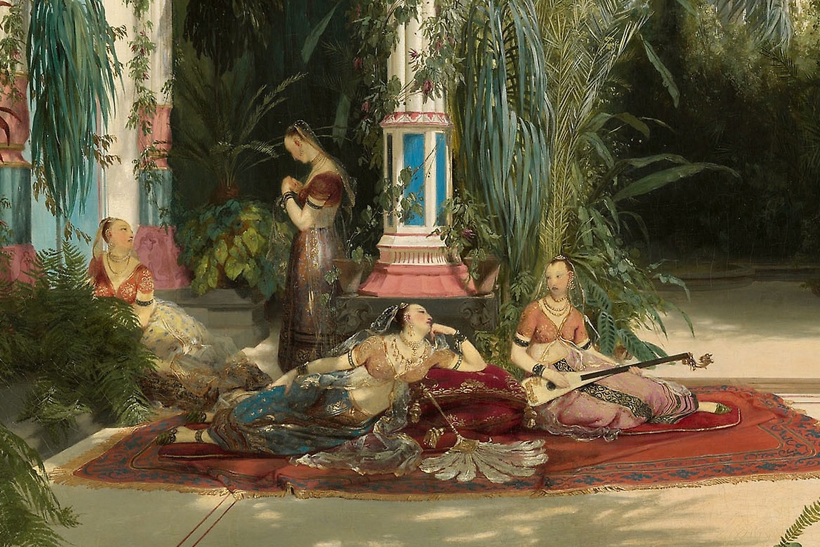 Odalisques in The Interior of the Palm House (1834)