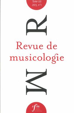 Image illustrative de l’article Revue de musicologie