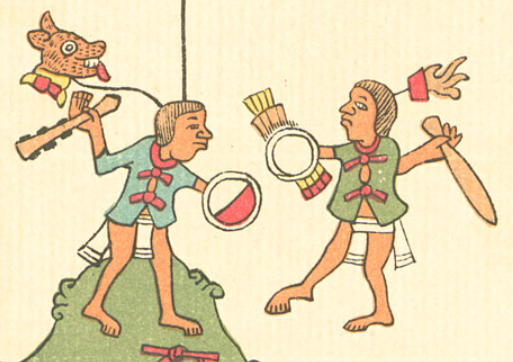 Representación de un Cuahuitl, Códice Telleriano-Remensis pg.34.