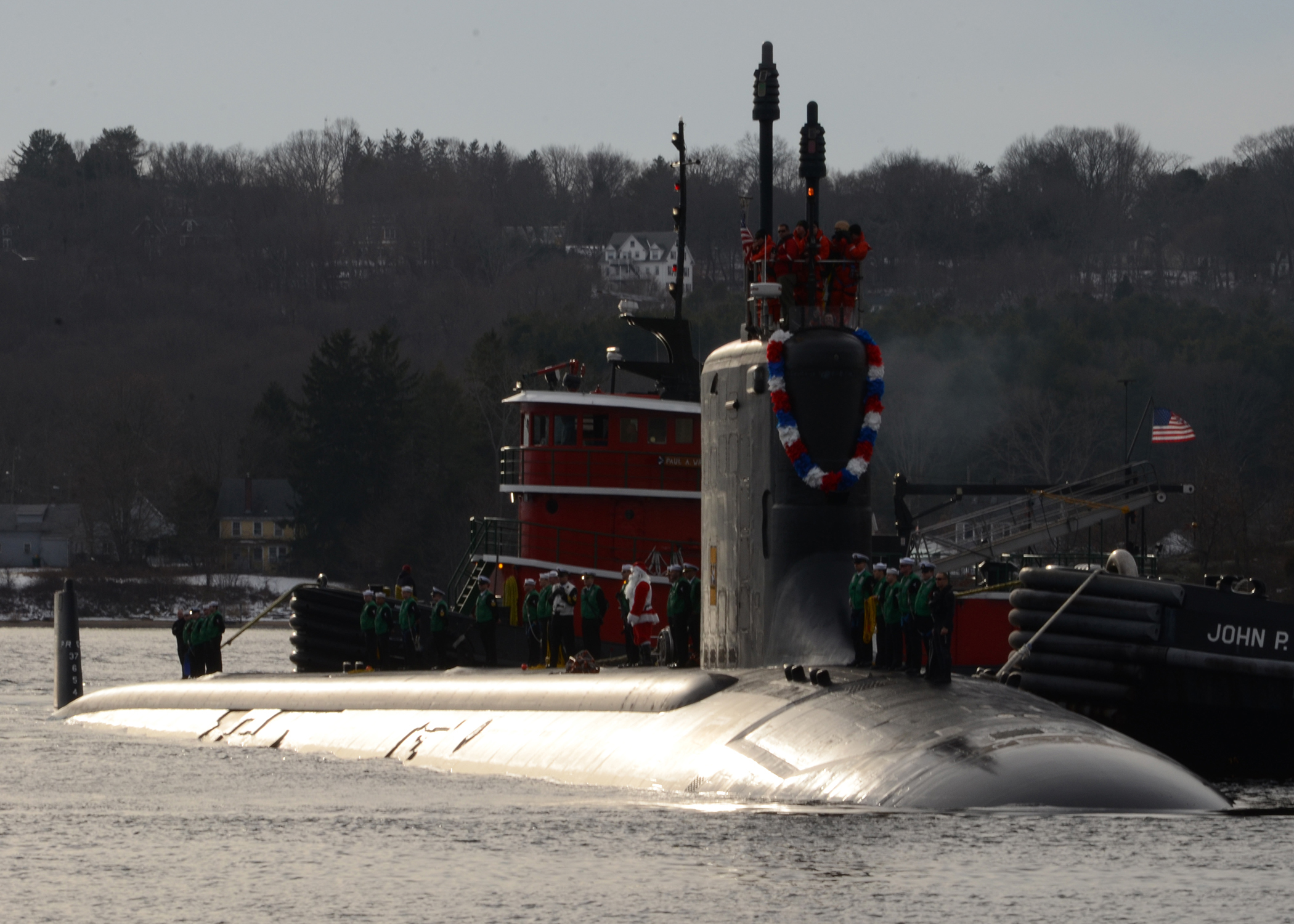 El SSN-870 en New London