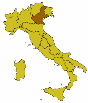 Posizione della frazione sulla mappa dell'Italia