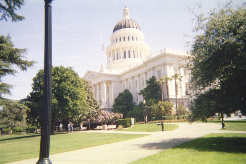 Side View Sacramento Capitol