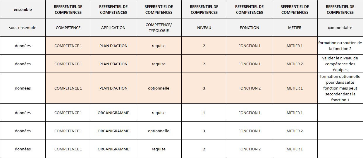 exemple de référentiel de compétences