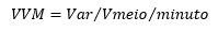 Figura 8. Equação matemática de VVM