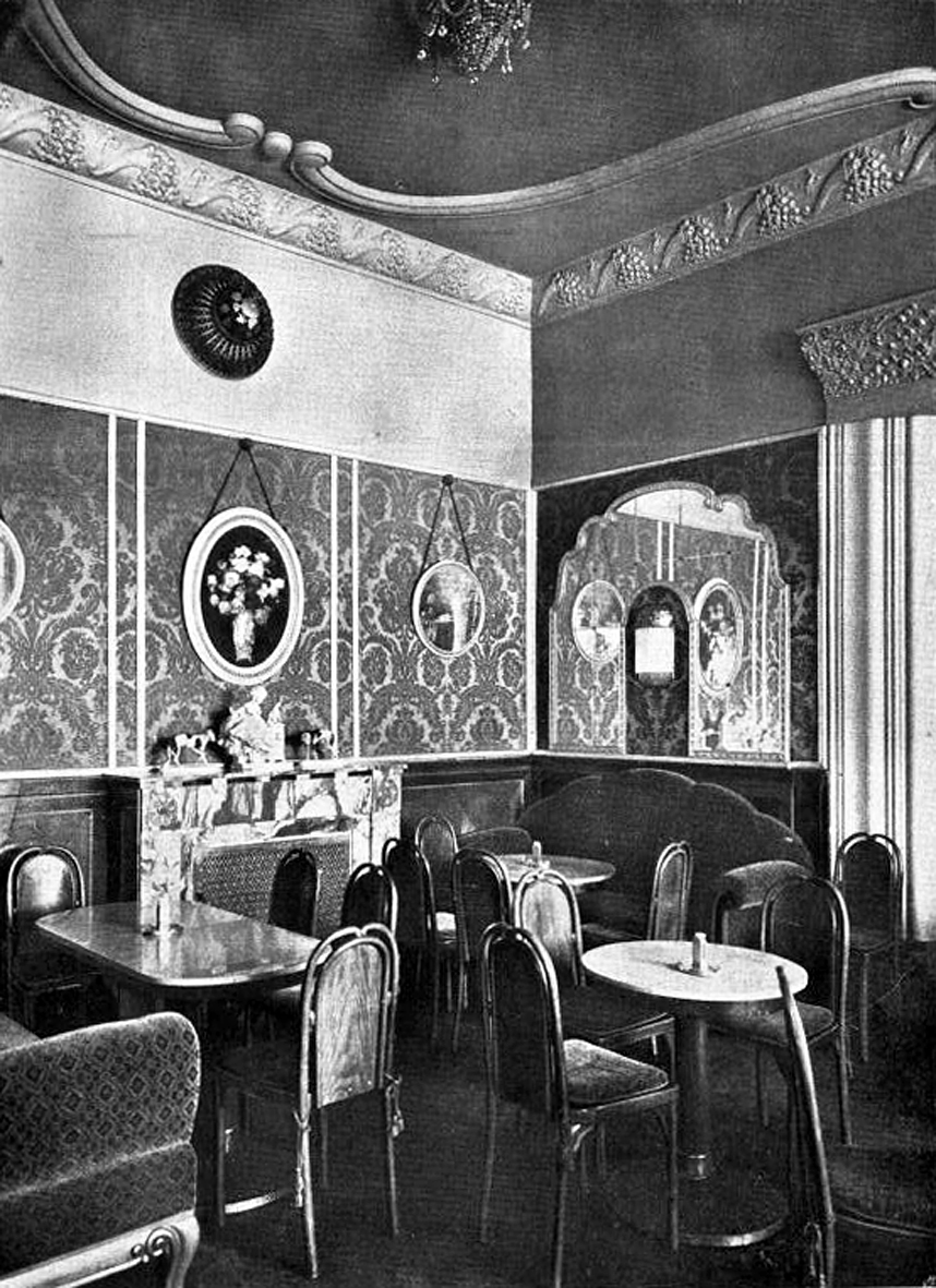 Wien-Café-Herrenhof-(1914), Damensalon