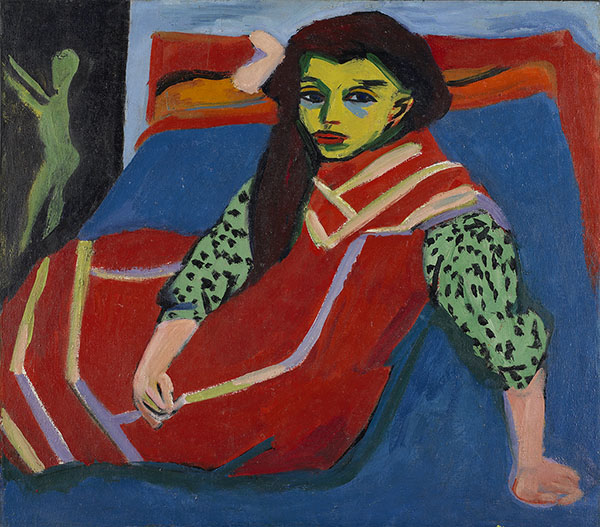 Ernst Ludwig Kirchner - Sitzendes Mädchen (1910).jpg