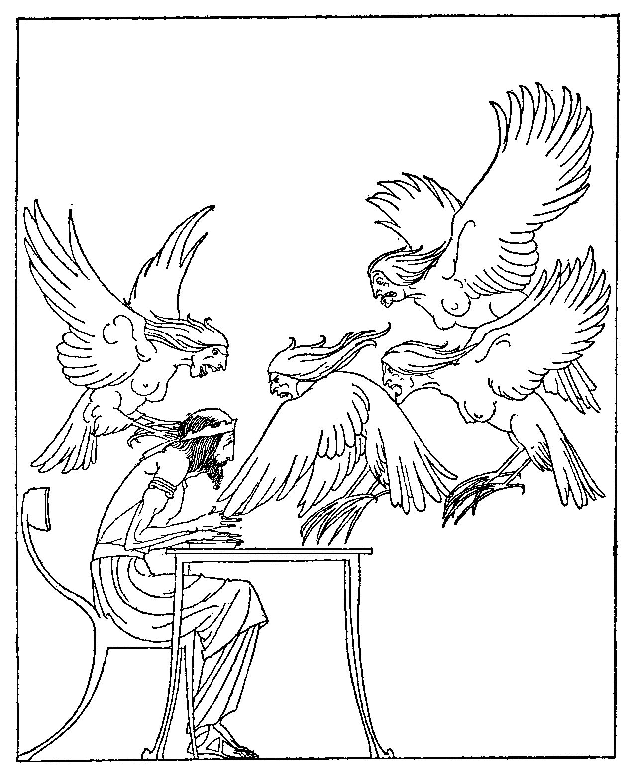 Phineus and the Harpies by Willy Pogany.gif